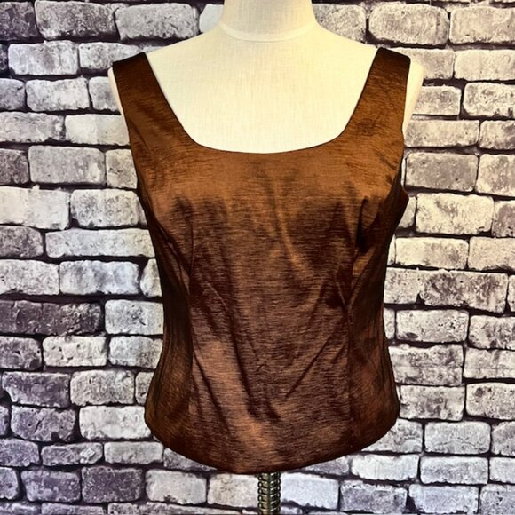 J.R. Nites Bronze & Black Jacket & Matching Tank Size 10 - Picture 8 of 11